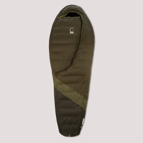 Product image of Cloud Zipperless 800F 20 Deg Sleeping Bag Green