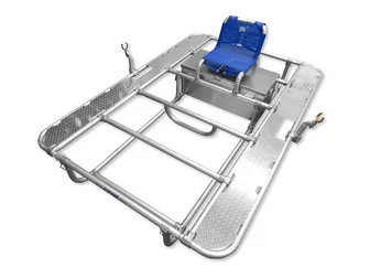 Product image of Down River Equipment Down River Deso XD 5-Bay Diamond Plate Cataraft Frame Cataraft Frames at Down River Equipment