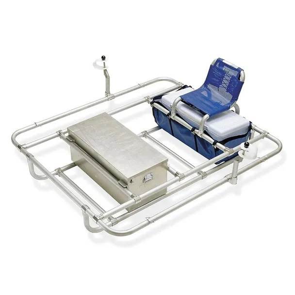 Product image of Down River Equipment Down River Yampa 4-Bay Double Rail Cataraft Frame XD Cataraft Frames at Down River Equipment