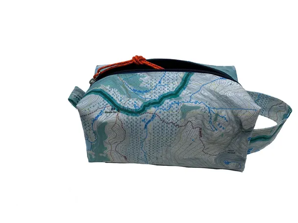 Product image of Topo Map Dopp Kit & Toiletry Bag Customize