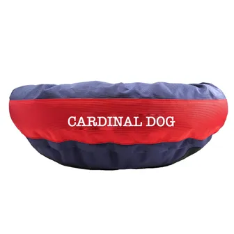 Product image of Dog Bed Round Bolster Armor™  'Cardinal Dog'