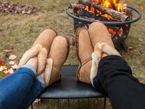 Product image of Adult Fireside Sheepskin Slippers