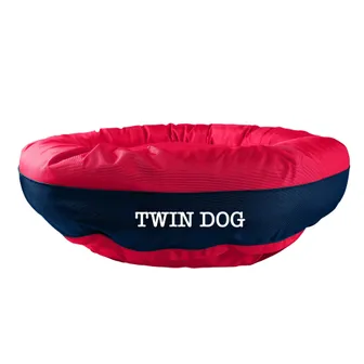 Product image of Dog Bed Round Bolster Armor™  'Twin Dog'
