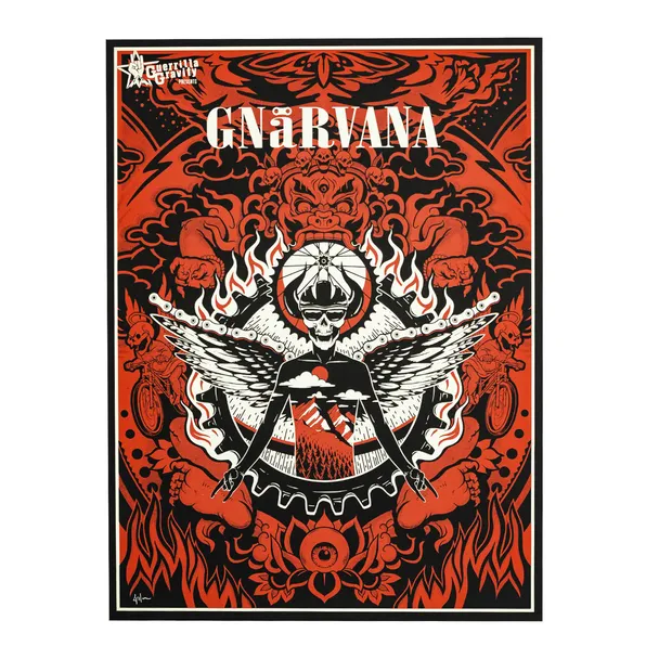 Product image of Guerrilla Gravity Gnarvana Launch Poster