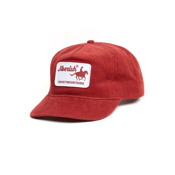 Product image of Pony Express Corduroy 5-Panel Red