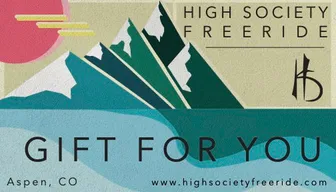 Product image of High Society Freeride E-Gift Card