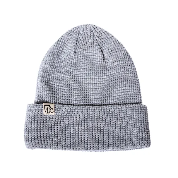 Product image of One Degree Waffle Beanie - Heather Grey