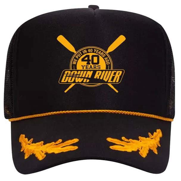 Product image of Down River Equipment Down River Captain's Trucker Hat Hats at Down River Equipment