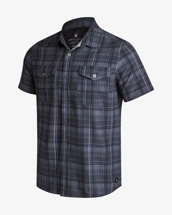 Product image of Men's Seaside Collared Shirt - Black