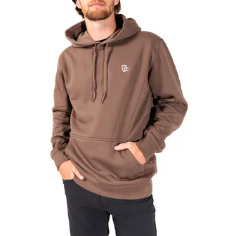 Product image of Embroidered One Degree Hoodie - Walnut