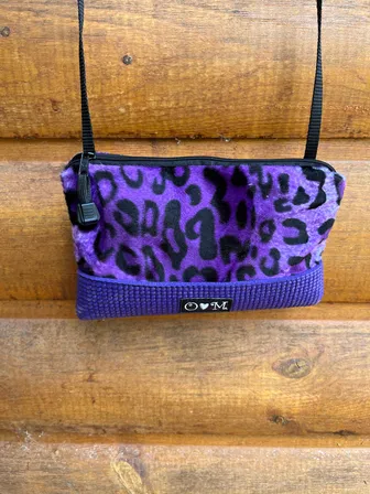 Product image of Purple Cheetah Print Purse