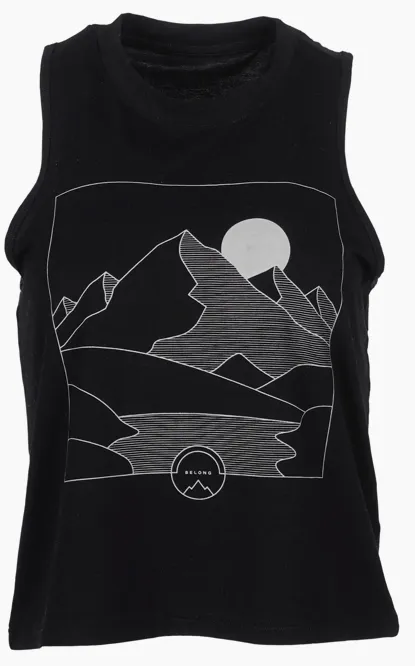 Product image of Crop Tank Black Ridge Runner