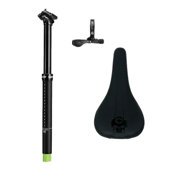 Product image of Canfield SDG Bel-Air V3 Lux-Alloy Saddle & Dropper Bundle