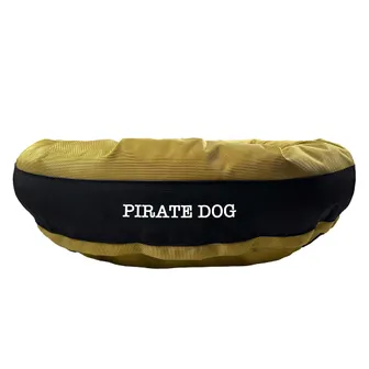 Product image of Dog Bed Round Bolster Armor™  'Pirate Dog'