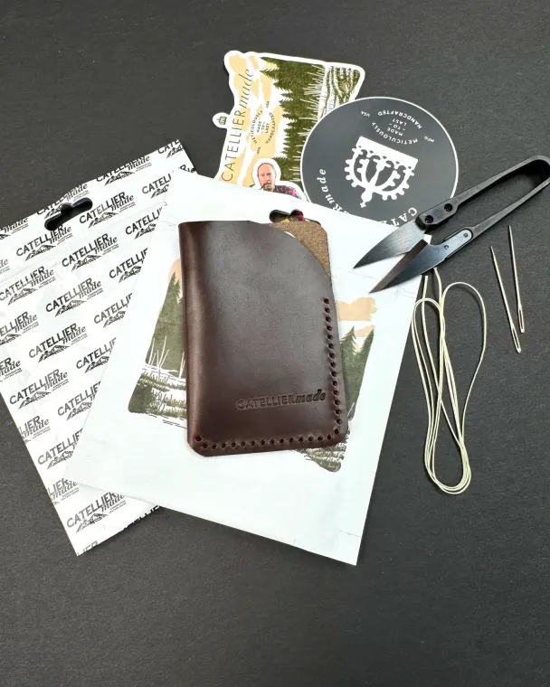 Product image of Learn to Stitch a Devon Wallet — CATELLIERmade