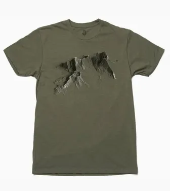 Product image of Aerial Mountain Landscape Tee