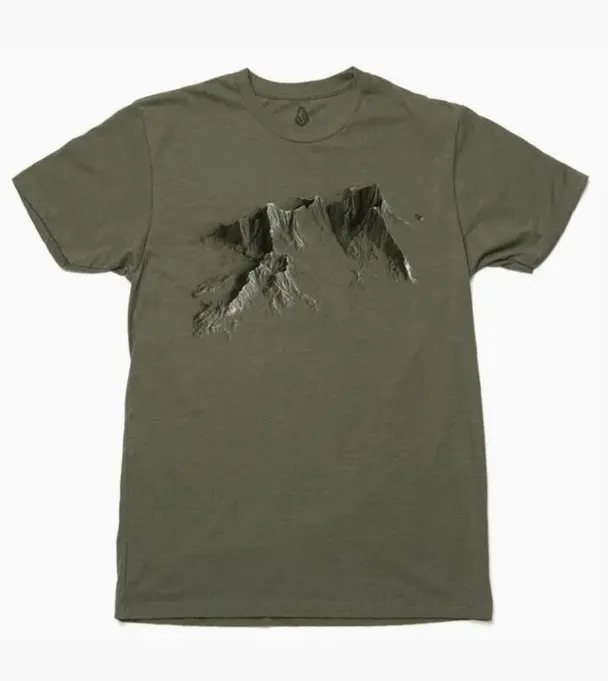 Product image of Aerial Mountain Landscape Tee