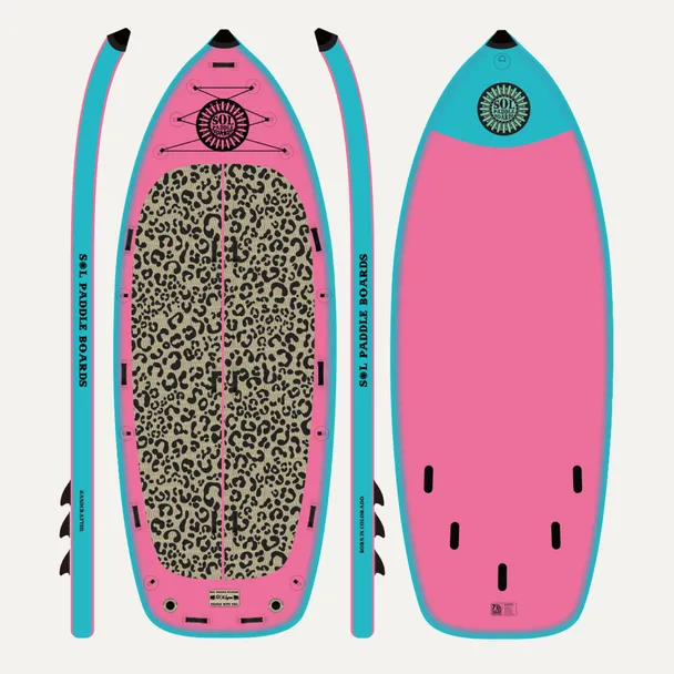 Product image of Limited-Edition Lynx SOLfiesta Inflatable Paddle Board