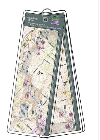 Product image of Troutmap Troutmap - Gunnison River (Chukar to Gunnison Forks Pleasant Park) Guides and Maps at Down River Equipment