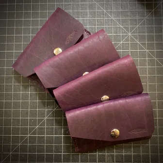 Product image of Purple Bison Snap Wallet