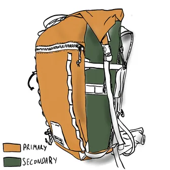 Product image of Off Piste 35-52L Ski Touring Pack - Custom