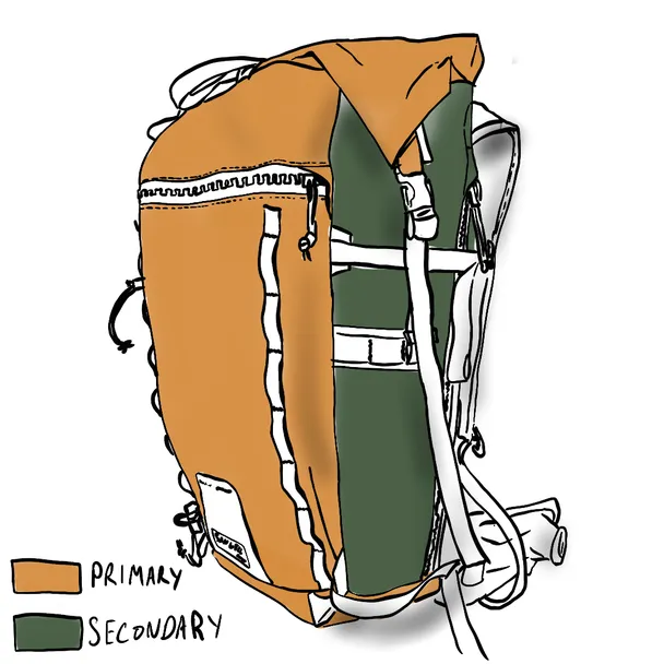 Product image of Off Piste 35-52L Ski Touring Pack - Custom