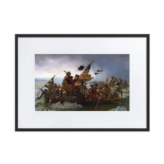 Product image of Colonial Maritime Raid Force Framed Print