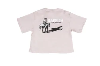 Product image of Badfish Skeleton Cowboy Shadow Women's Crop T