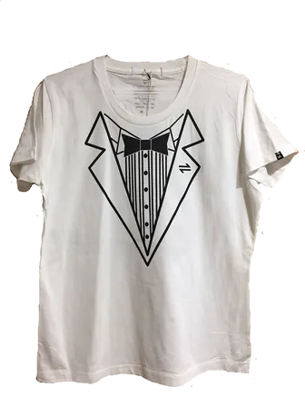 Product image of Equillibrium Tuxedo Print Organic Cotton T-shirt (Women)