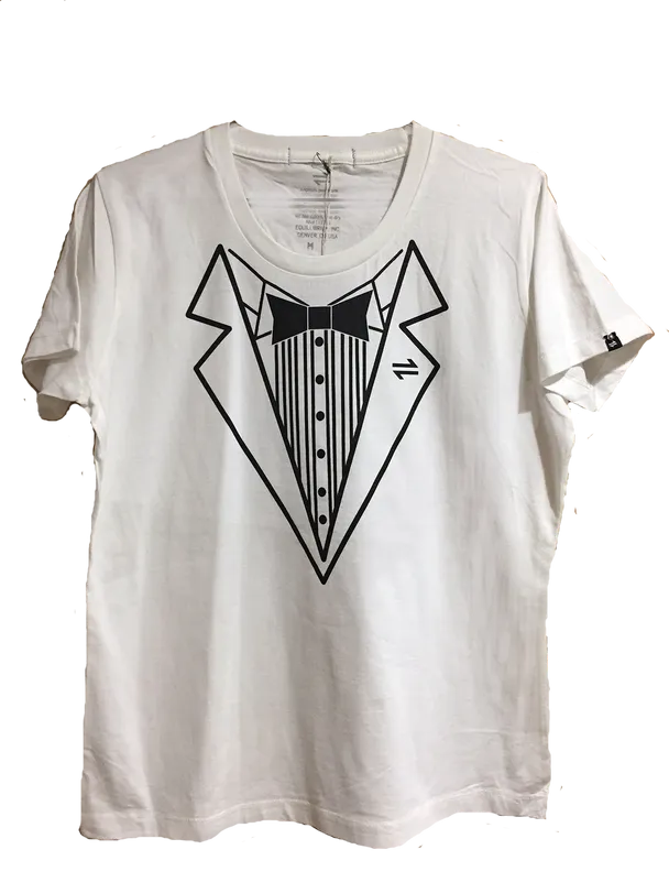 Product image of Equillibrium Tuxedo Print Organic Cotton T-shirt (Women)