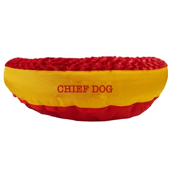 Product image of Dog Bed Round Bolster Furvana™ 'Chief Dog'