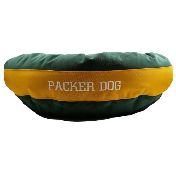Product image of Dog Bed Round Bolster Armor™ 'Packer Dog'