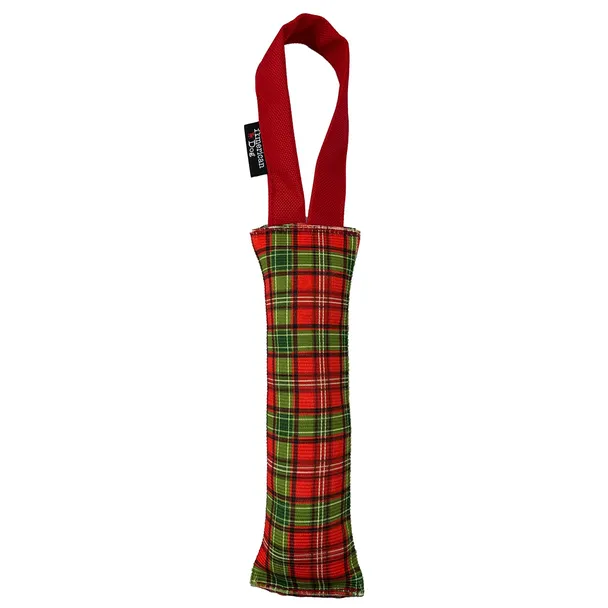 Product image of Fire Hose Holiday Plaid Dog Toy Tug