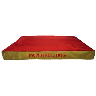 Product image of Dog Bed Rectangle Armor™' 'Faithful Dog'