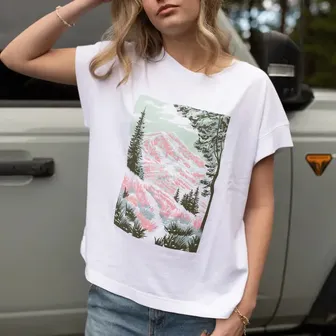 Product image of Alpine Summer Ladies Tee