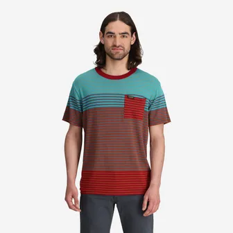 Product image of Men's Voyager Knit Tee in Retro Stripe