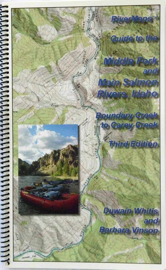 Product image of RiverMaps The Middle Fork and Main Salmon by RiverMaps Guides and Maps at Down River Equipment