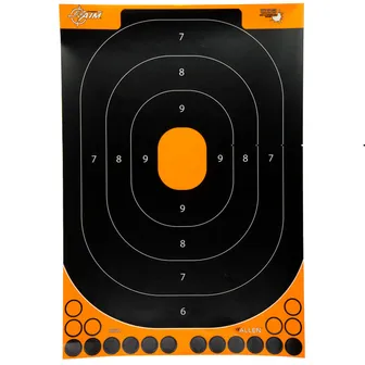 Product image of Allen Ez Aim Handgun Train 12x18 5pk