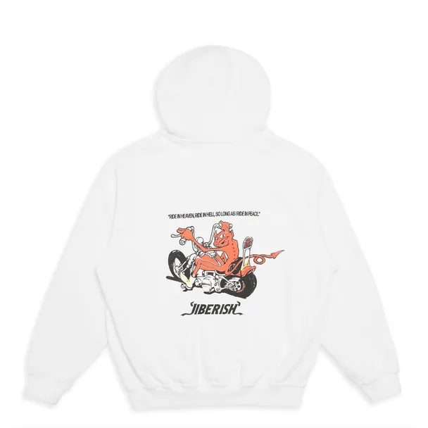 Product image of Easy Rider Zip-Hoodie White