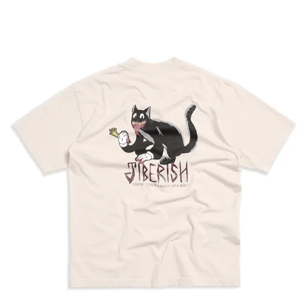 Product image of Eggxit + Jiberish: Sheep or Wolf Tee Cement