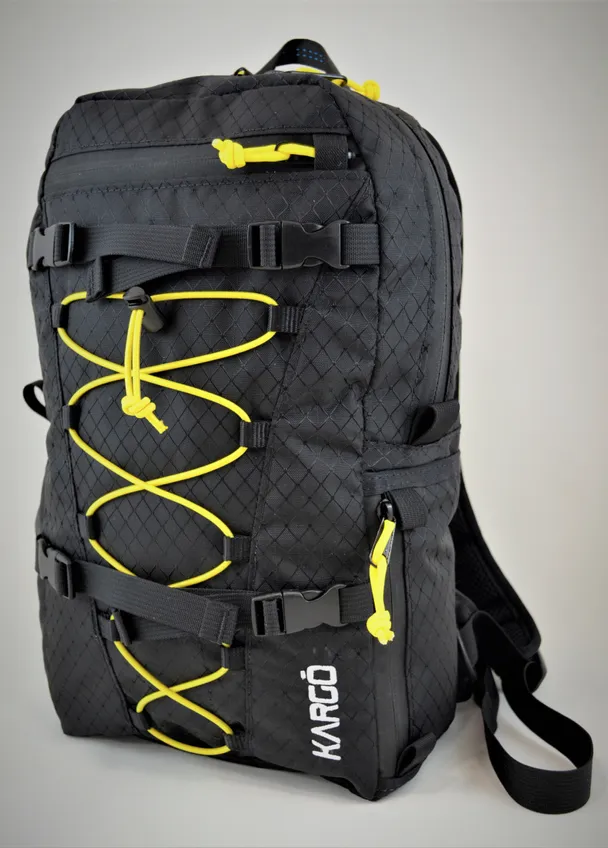 Product image of Rumbo Daypack - Black w/ Yellow Cord