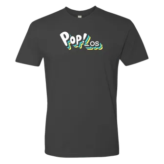 Product image of Pop!_OS Dark Mode Retro Shirt