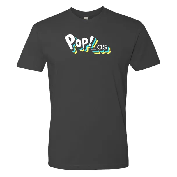 Product image of Pop!_OS Dark Mode Retro Shirt