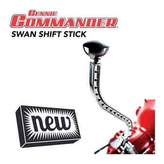 Product image of Commander Swan Double Bend Shifter Stick 1204 POLISHED / ORIGINAL