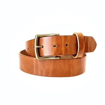 Product image of 1.5 Inch Belt - Buck Brown Harness — CATELLIERmade