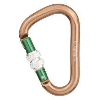 Product image of Liberty Mountain Cypher Carabiner Helios HMS Screw Gate Carabiners and Pulleys at Down River Equipment