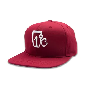 Product image of One Degree Snapback Hat - Cranberry