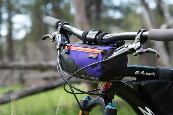 Product image of Echo Handlebar Bag — VENTURE HANDMADE // Refined Bikepacking and Bicycle Goods