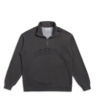 Product image of Varsity Quarter Zip Faded Black