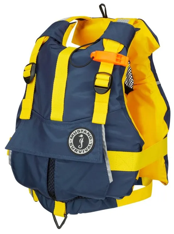 Product image of Mustang Survival Mustang Youth Bobby PFD PFD Safety PFD Life Jackets Youth at Down River Equipment